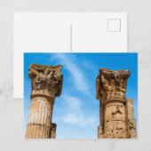 Carte Postale Les ruines de la ville romaine (Devant / Derrière)