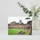 Carte Postale Les ruines de Rome (Debout devant)