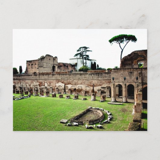 Carte Postale Les ruines de Rome (Devant)