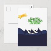 Carte Postale Les Sages Cherchent Encore Noël (Devant / Derrière)