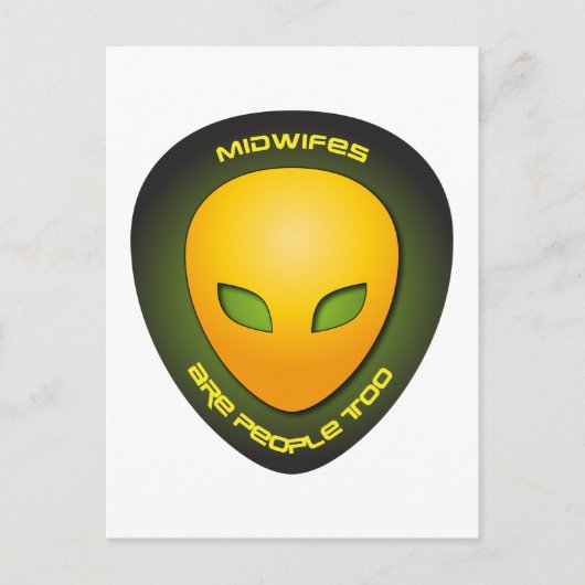 Carte Postale Les sages-femmes sont aussi des gens (Devant)