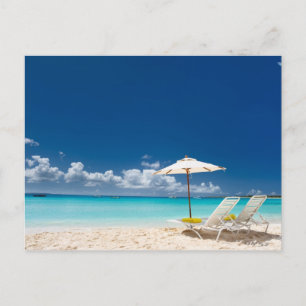 Carte Postale Les salons sur la plage