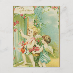 Carte Postale Les salutations de l'amour