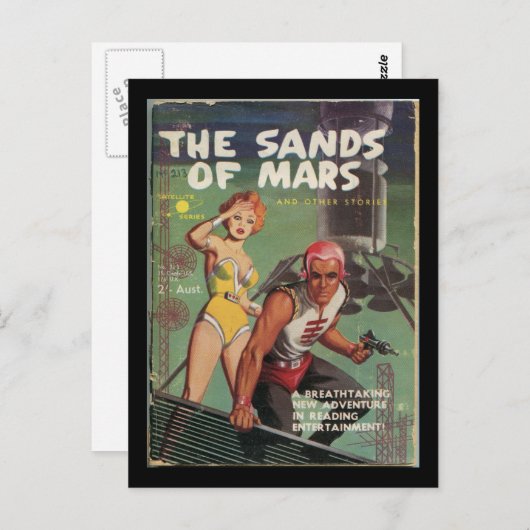 Carte Postale LES SANDS DE L'ART MARS_Pulp (Devant / Derrière)