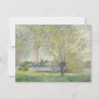 Les Saules Claude Monet 1880