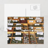 Carte Postale Les saveurs de la Provence (Devant / Derrière)