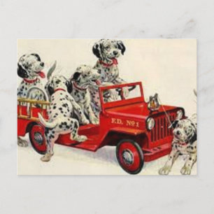 Carte Postale Les secours sont en route !