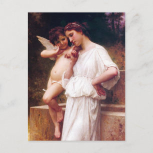 Carte Postale Les secrets de l'amour de Bouguereau