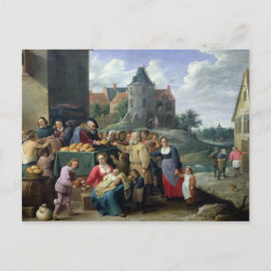 Carte Postale Les sept actes de miséricorde