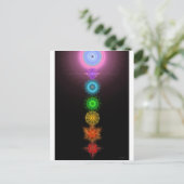Carte Postale Les Sept Chakras (Debout devant)