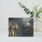 Carte Postale les sept magnifiques robots b (Debout devant)