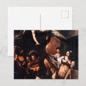 Carte Postale Les Sept Oeuvres De Miséricorde Du Caravaggio (Devant / Derrière)