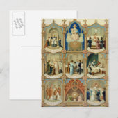 Carte Postale Les sept sacrements (Devant / Derrière)