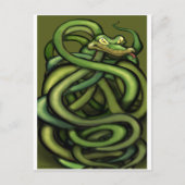 Carte Postale Les serpents (Devant)