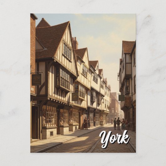 Carte Postale Les Shambles en Angleterre (Devant)