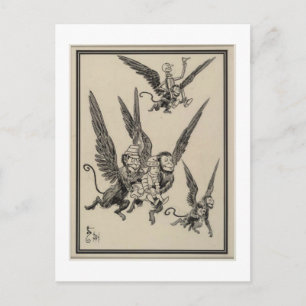 Carte Postale Les singes volants