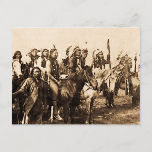 Carte Postale Les Sioux puissants