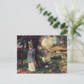 Carte Postale Les Sketchers de John Singer Sargent (Debout devant)