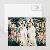 Carte Postale Les Soeurs (Devant / Derrière)