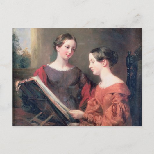 Carte Postale Les Soeurs, 1839 (Devant)