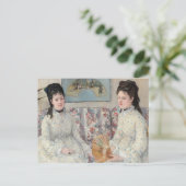 Carte Postale Les Sœurs | Berthe Morisot (Debout devant)