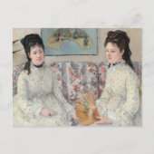 Carte Postale Les Sœurs | Berthe Morisot (Devant)