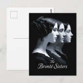 Carte Postale Les Sœurs Brontë (Devant / Derrière)