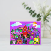 Carte Postale Les soeurs catholiques Art "Se diriger vers l'égli (Debout devant)