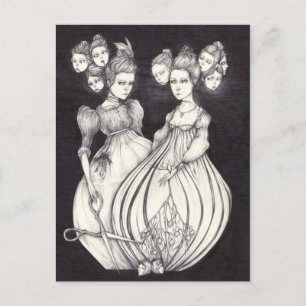 Carte Postale Les Soeurs de l'cadenas et le Nightbird