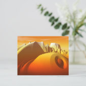 Carte Postale Les sommets d'or (Debout devant)