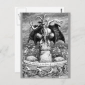 Carte Postale Les sorcières et le diable (Devant / Derrière)