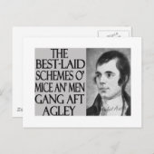 Carte Postale Les souris et les hommes (Devant / Derrière)