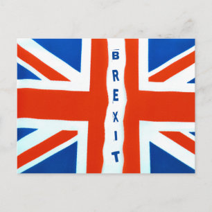 Carte Postale Les souvenirs du Brexit pour un événement majeur R