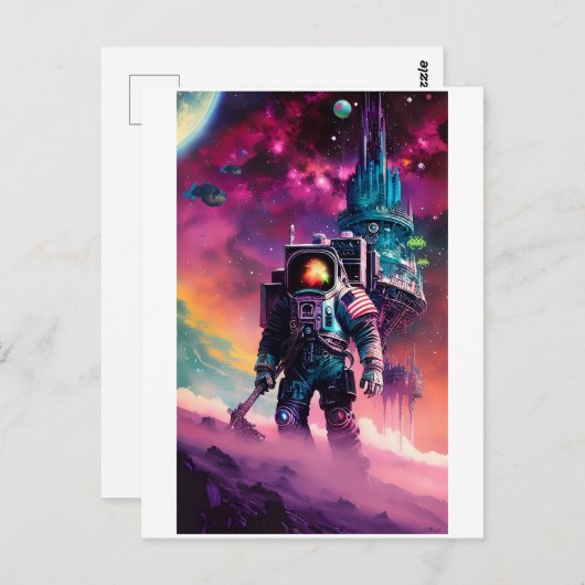 Carte Postale Les Spacesteaders (Devant / Derrière)