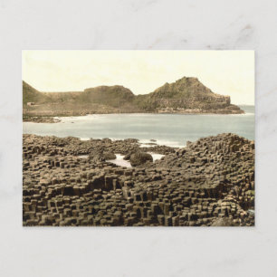 Carte Postale Les Steuchans, Chaussée des Géants, Antrim Comté