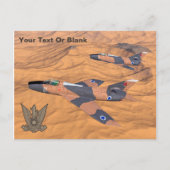 Carte Postale Les Super Mystères Israéliens Sur Le Désert (Devant)