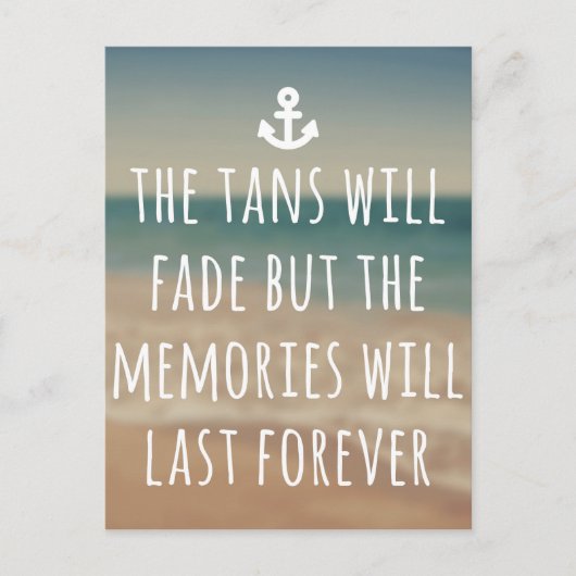 Carte Postale Les Tans Feront Fade Travel Devis (Devant)