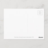 Carte Postale Les teintes de l'île et la femme polynésienne (Dos)