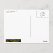 Carte postale "Les temps difficiles pour l'Aquanau (Dos)