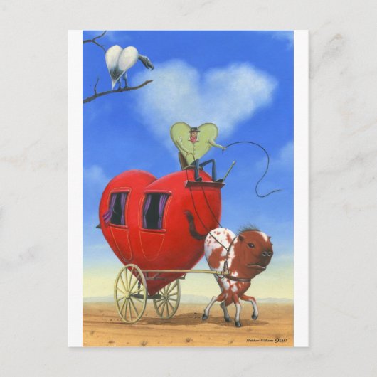 Carte Postale Les Terres du Coeur (Devant)