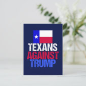 Carte Postale Les Texans contre Trump (Debout devant)