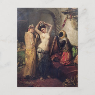 Carte Postale Les toilettes dans le Seraglio