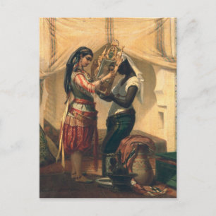 Carte Postale Les toilettes de l'Odalisque