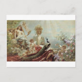 Carte Postale Les toilettes de Vénus par Konstantin Makovsky (Devant)