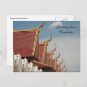 Carte Postale les toits de phnom penh (Devant / Derrière)