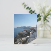 Carte Postale Les toits de Santorin (Debout devant)