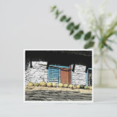 Carte Postale Les toits népalais (Debout devant)