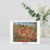 Carte Postale Les Toits Rouges, De Pissarro Camille (Debout devant)