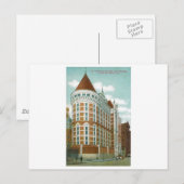 Carte Postale Les tombeaux et le bâtiment de la Cour pénale, New (Devant / Derrière)