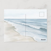 Carte Postale Les tortues de mer Ocean Beach Coast (Dos)